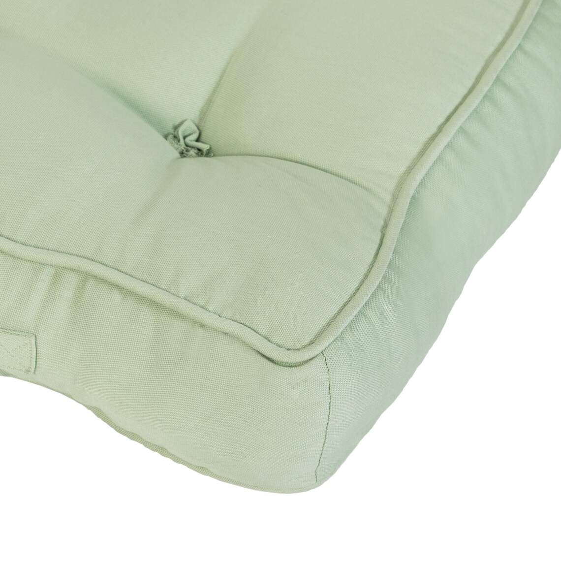 Green 100 Cotton Armchair Booster Cushion 4inch Extra Thick Etsy