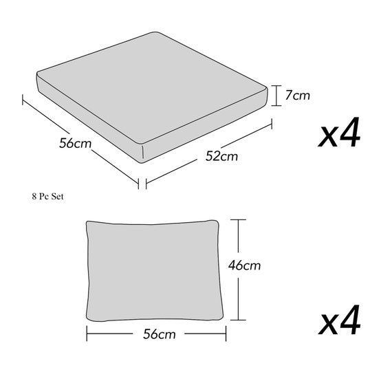 keter allibert california cushions