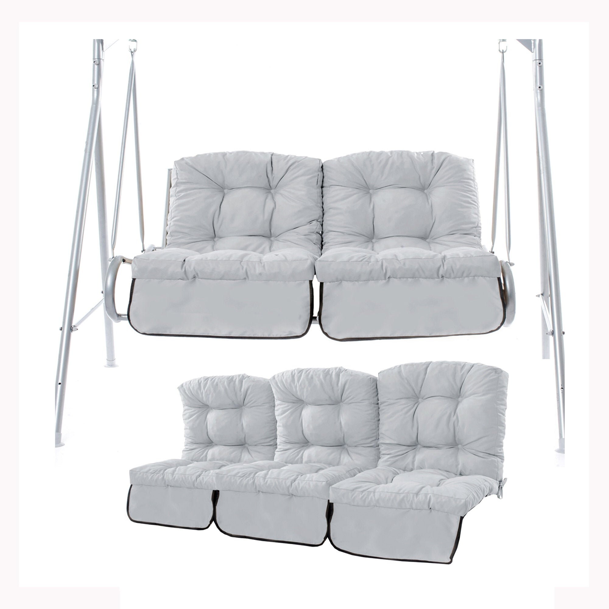 Coussins Gris De 2 Ou