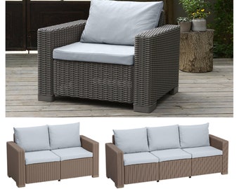 outdoor wicker sofa replacement cushions
