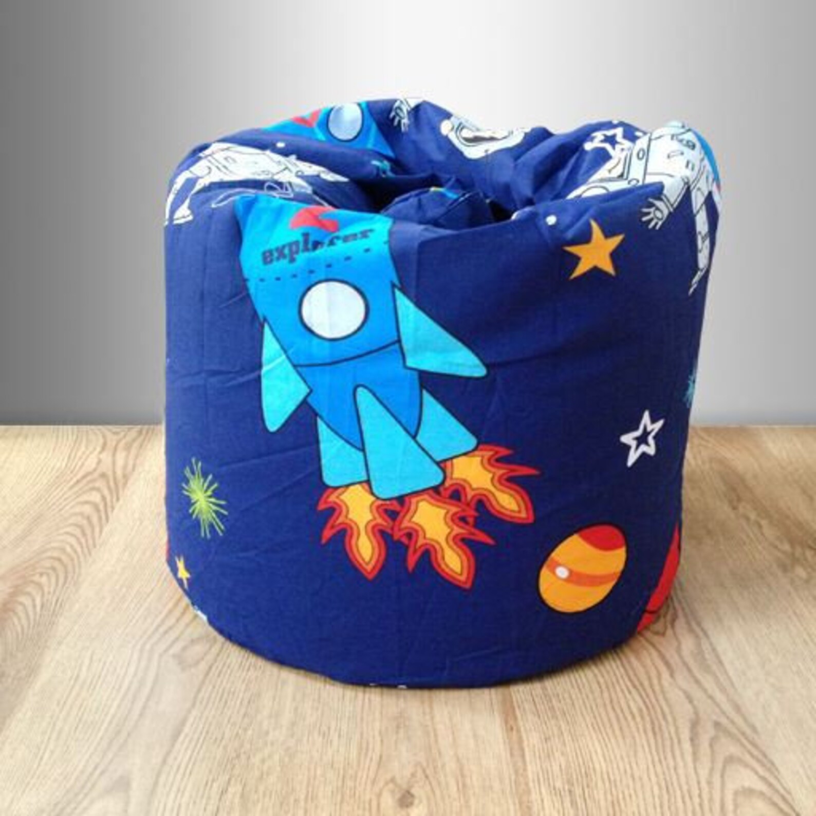 Spaceboy Bean Bag Childrens Character Comfortable Filled Etsy UK
