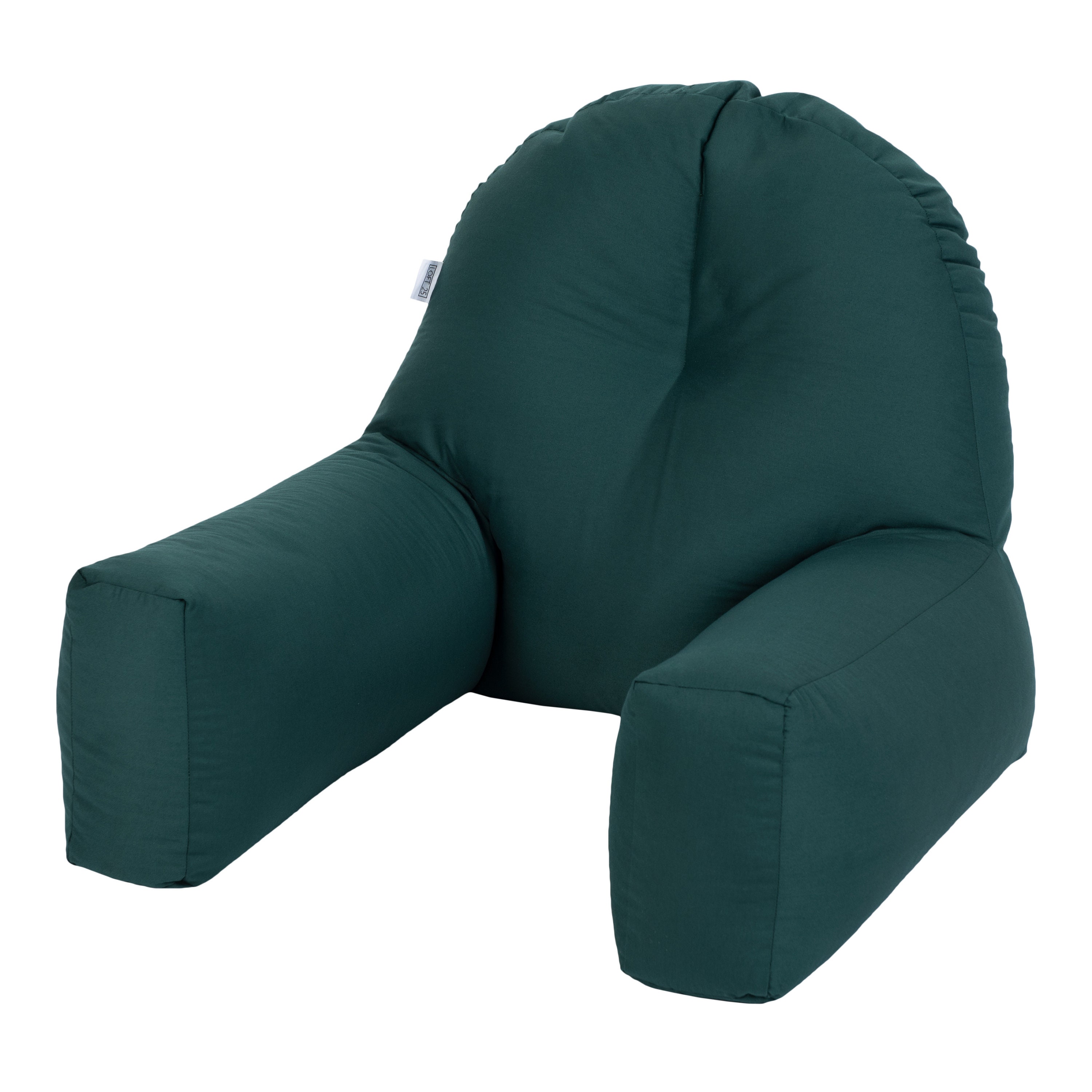 Bean Bag Green Cotton Bed Reading Cushion Arm Back Rest Pillow Etsy