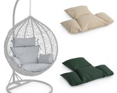 Replacement Cushion Pad For Hanging Rattan Swing Egg Hammock Chair Outdoor Made In The UK