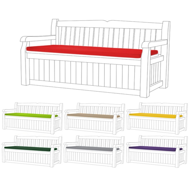 Water Resistant Outdoor Bench Pads ONLY for 2 Seat Keter Iceni Etsy UK