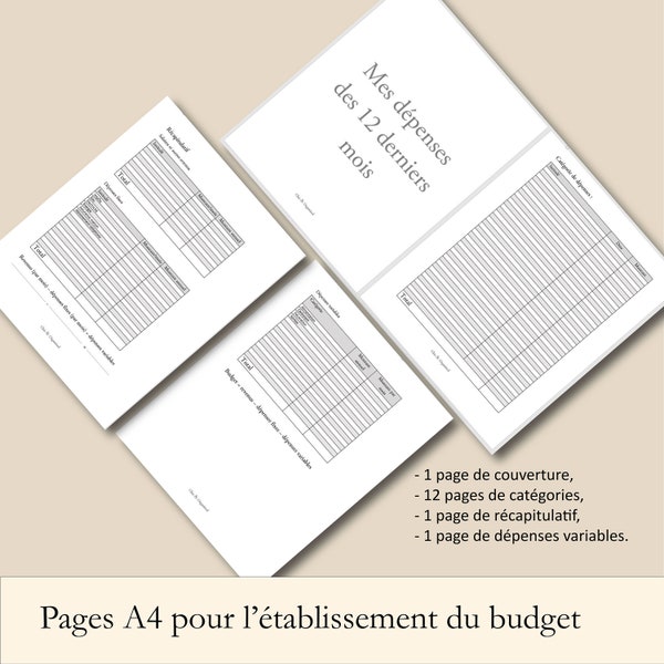 NUMÉRIQUE-Ensemble pour gestion budgétaire | PDF | français | à imprimer
