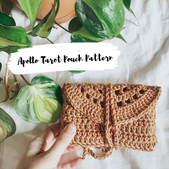 crochet tarot bag