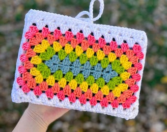 Crochet Book Sleeve: Handmade Book Cover, Reader Gift
