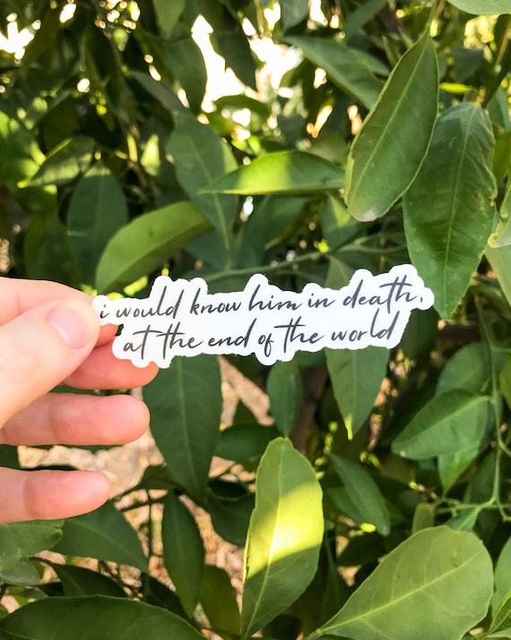 The Song of Achilles Sticker: Waterproof Matte Finish