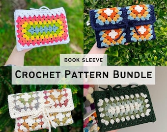 Crochet Book Sleeve Pattern: Calliope & Clio Designs (PDF Download)