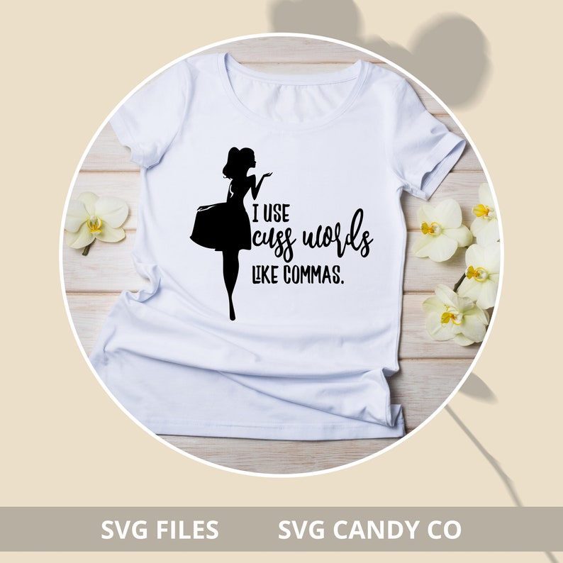 Sassy woman shirt design svg humorous female iron on ...