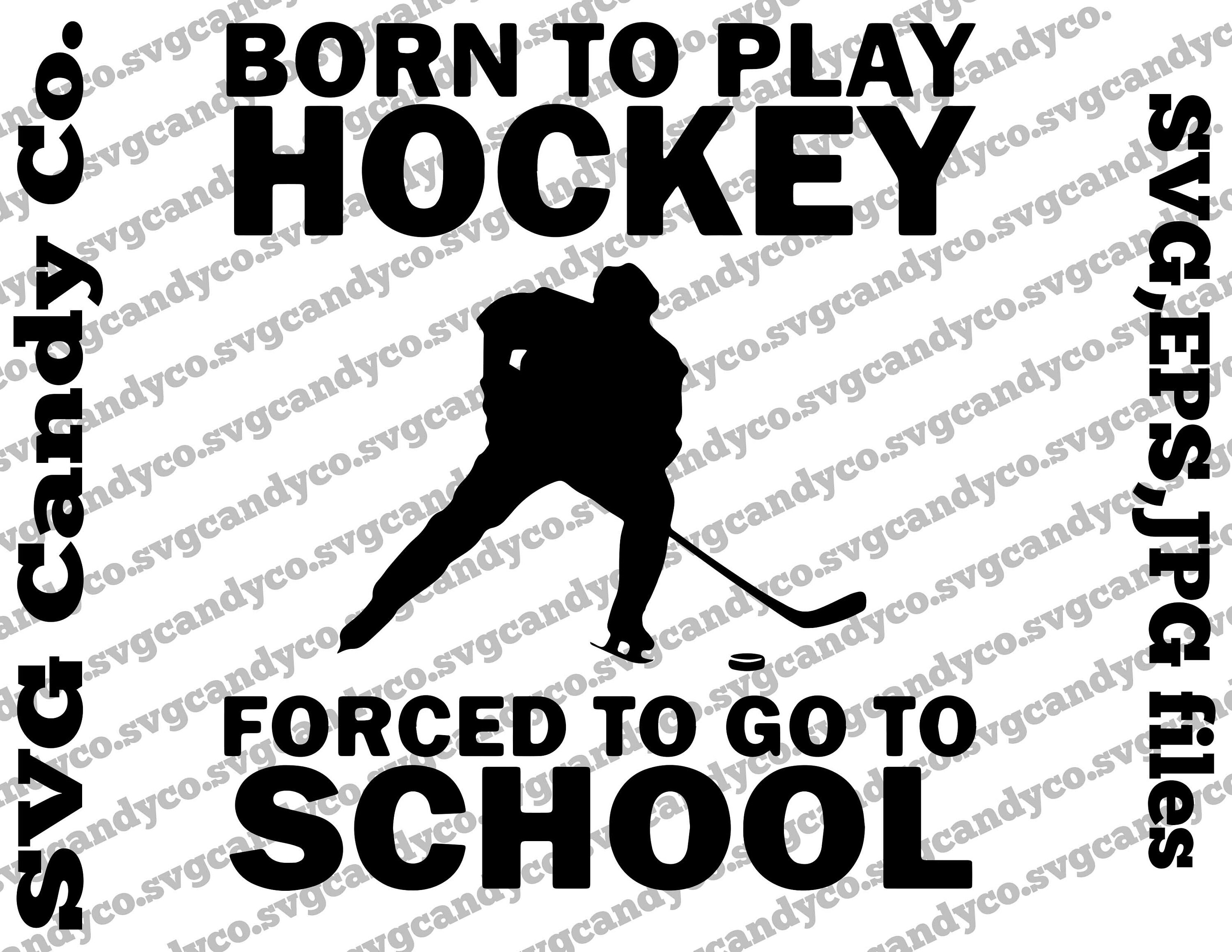 Fun Ice Hockey Player Svg Boys Hockey Svg Hockey Tshirt Etsy Canada