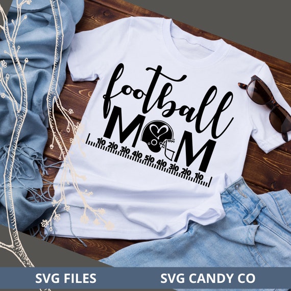 Download Football Mom Svg Files For Cricut Football Shirt Svg Files Etsy