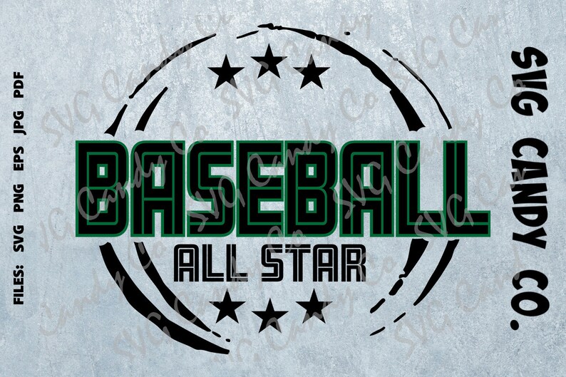 Download Clip Art Art Collectibles Diy Baseball All Star Svg For Shilouette Svg Tshirt Design Baseball Vinyl For Car Decal Baseball Png Sports Svg Shirt Designs For Cricut