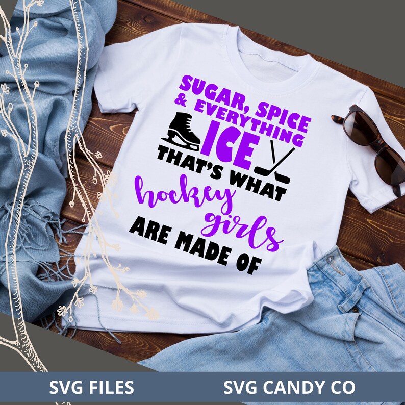 Download Girls hockey shirt svg female hockey shirt girls play | Etsy
