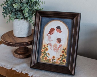Wat mij en mijn huis betreft // Kunstwerk, oudtestamentisch, christelijk kunstwerk