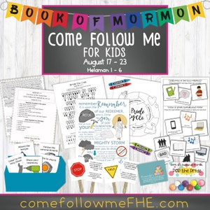 Come Follow Me August 2020 // Book of Mormon - Lesson 33 (Aug 17-23rd) // LDS, Primary Lesson, Family Home Evening, Come Follow Me FHE