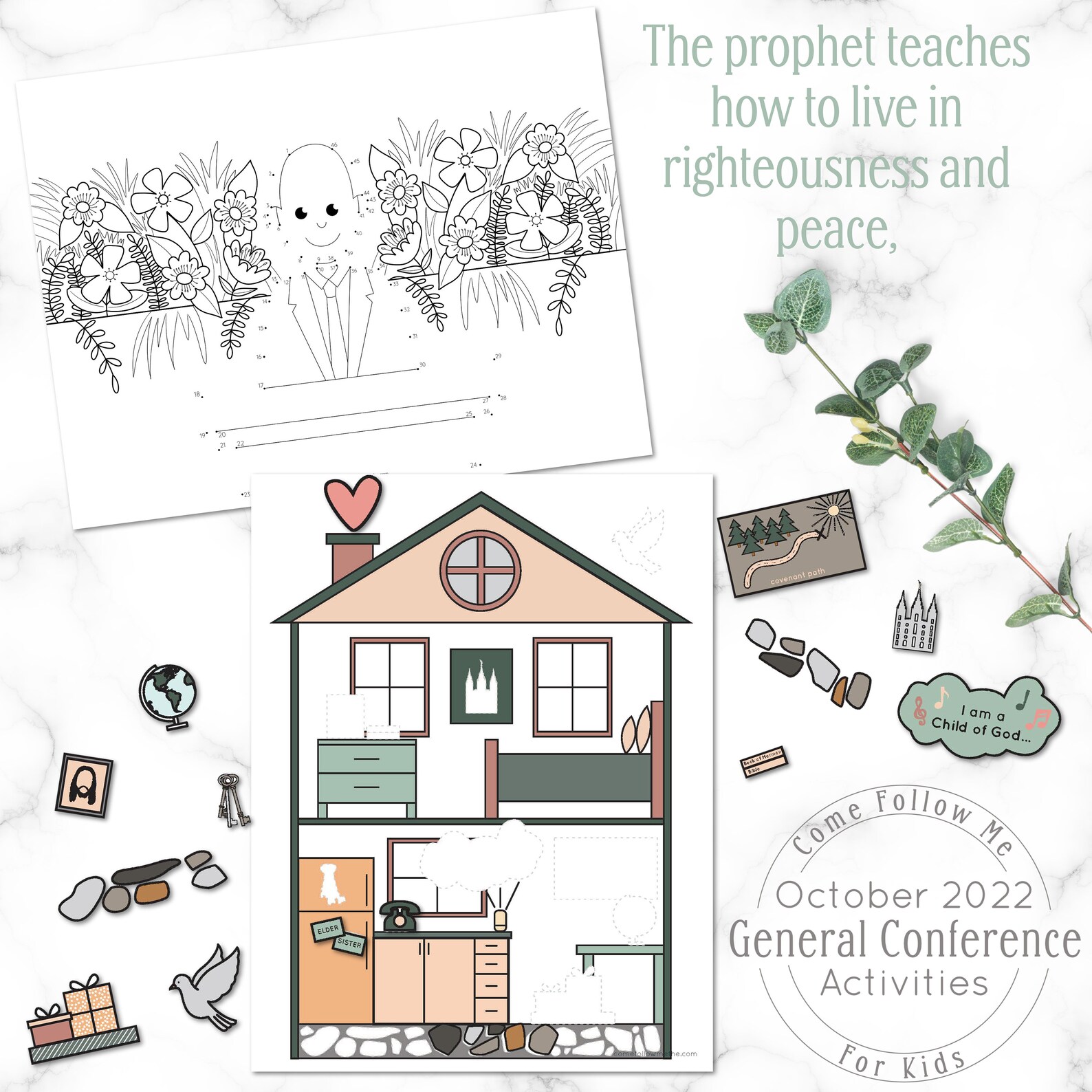 LDS General Conference Bundle October 2022 // LDS Faith Etsy