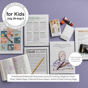 Come Follow Me Primary 2025 ELEMENTARY: Doctrine and Covenants Lesson 31 Jul 28-Aug 3 | LDS Primary Doctrine and Covenants 2025, D&C Primary