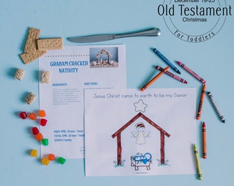 Come Follow Me Primary 2022 TODDLER: Old Testament Lesson 52 Dec 19 - Dec 25 // LDS Primary 2022, Old Testament, Old Testament Primary