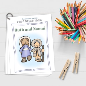 Ruth and Naomi Bible Basket Book