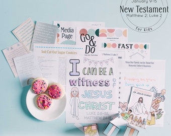 Come Follow Me Primary 2023 ELEMENTARY: New Testament Lesson 3 Jan 9-Jan 15 // LDS Primary 2023, New Testament 2023, New Testament Primary