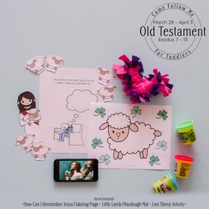 Come Follow Me Primary 2022 TODDLER: Old Testament Lesson 14 March 28-April 3 LDS Primary 2022, Old Testament 2022, Old Testament Primary