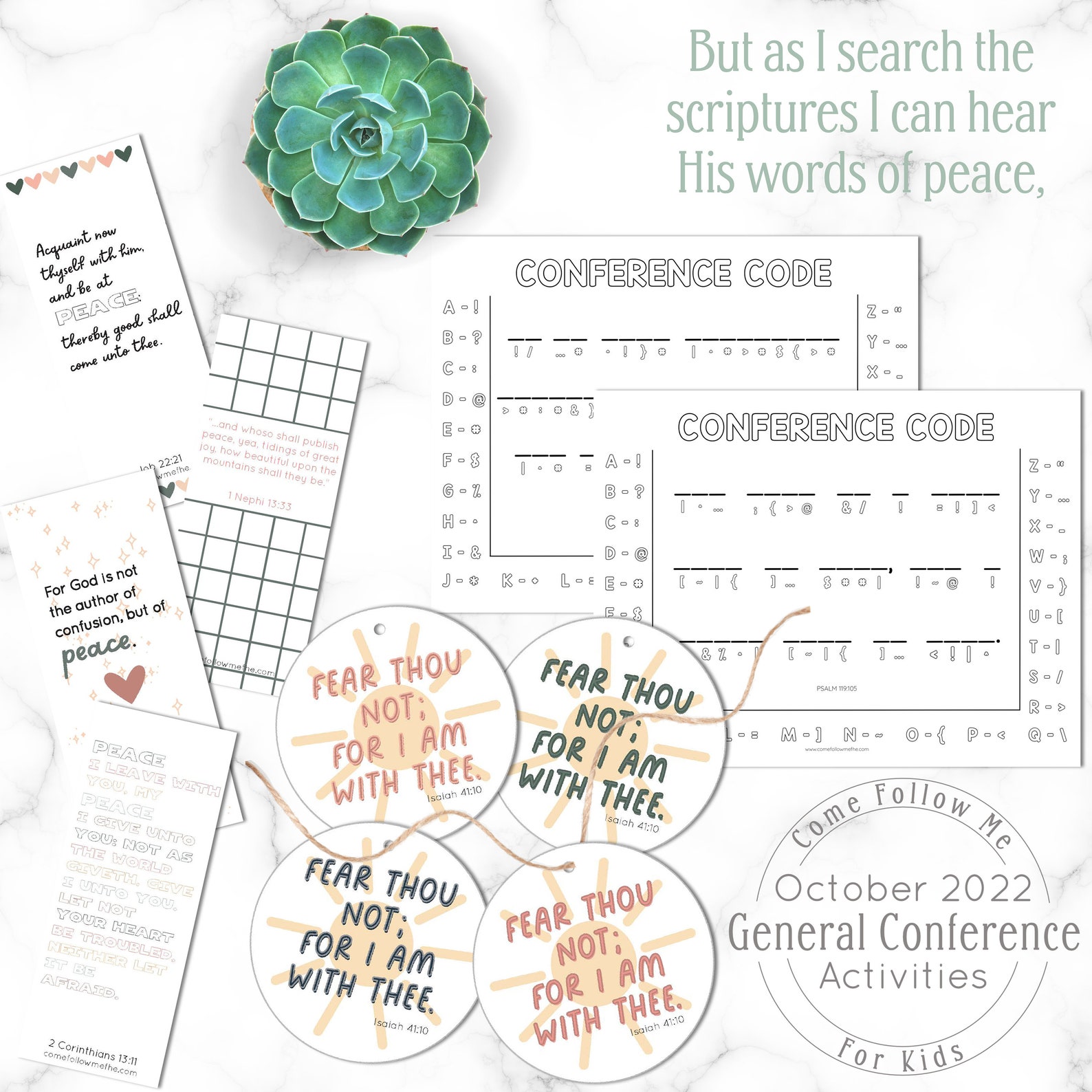 LDS General Conference Bundle October 2022 // LDS Faith Etsy