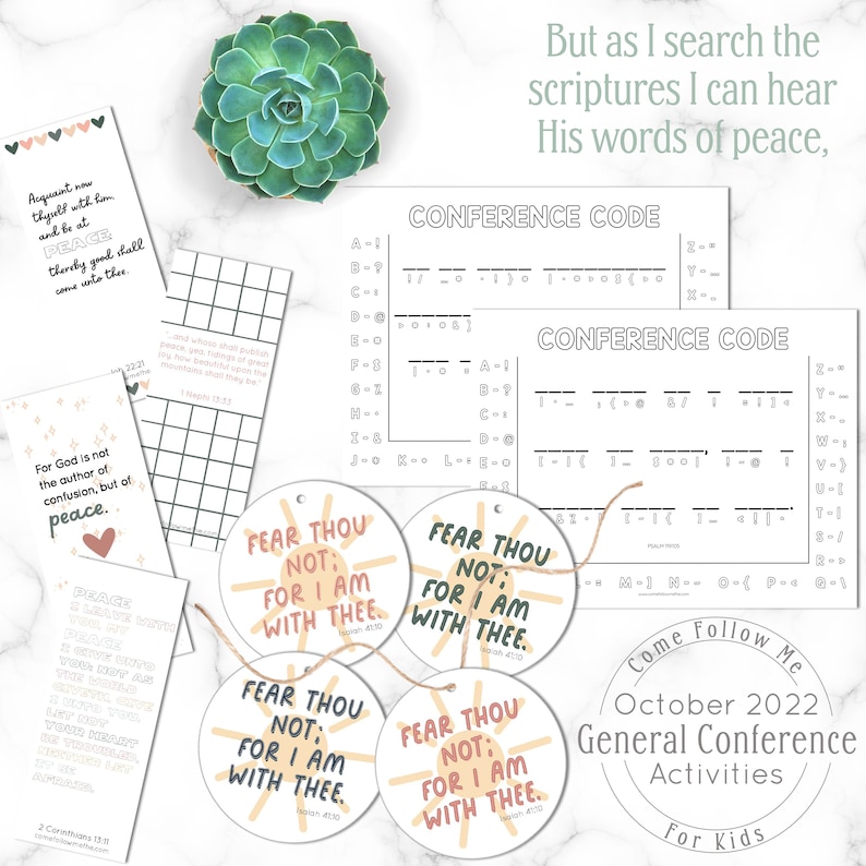LDS General Conference Bundle October 2022 // LDS Faith Etsy