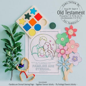 Come Follow Me Primary 2022 TODDLER: Old Testament Lesson 36 Aug 29 - Sept 4 // LDS Primary 2022, Old Testament, Old Testament Primary