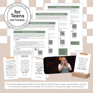 TEEN: Doctrine and Covenants | September Lessons | Sept 1-28 // Come Follow Me 2025, LDS Youth Theme, D&C Study Guide, 2025 LDS Study
