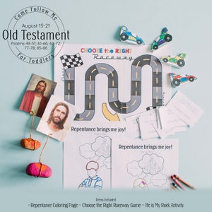 Come Follow Me Primary 2022 TODDLER: Old Testament Lesson 34 Aug 15 - Aug 21 // LDS Primary 2022, Old Testament, Old Testament Primary
