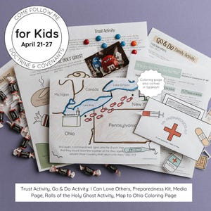 Come Follow Me Primary 2025 ELEMENTARY: Doctrine and Covenants Lesson 17 April 21-27 | LDS Primary Doctrine and Covenants 2025, D&C Primary