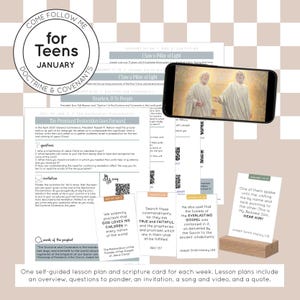 TEEN: Doutrina e Convênios | Lições de janeiro | 30 de dezembro a 26 de janeiro // Vem, e Segue-me 2025, Tema da Juventude SUD, Guia de Estudo de D&C, Estudo SUD 2025