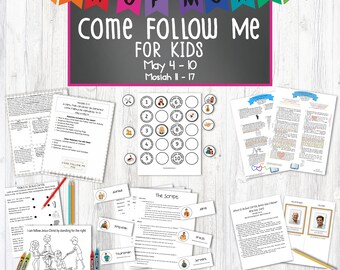 May include: A printable set of activity sheets for children to learn about the Book of Mormon. The sheets feature colorful illustrations, games, and activities related to the scripture.