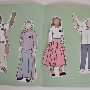 Dress A Missionary File Folder Game