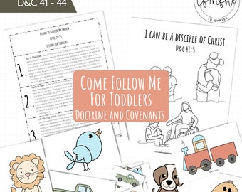 Come Follow Me 2021 TODDLER D&C Lesson 17 (April 19 - April 25) // LDS Primary 2021, Come Follow Me 2021 Primary, 2021 LDS Primary Theme