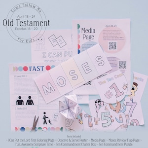 Come Follow Me Primary 2022 ELEMENTARY: Old Testament Lesson 17 Apr 18-Apr 24 // LDS Primary 2022, Old Testament 2022, Old Testament Primary