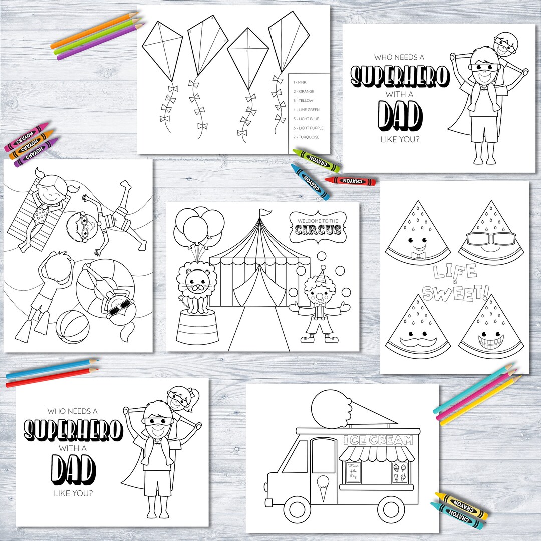 June 2022 Coloring Pages Etsy June 2022 Coloring Pages Etsy
