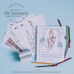 Come Follow Me Primary 2022 TODDLER: Old Testament Lesson 50 Dec 5 - Dec 11 // LDS Primary 2022, Old Testament, Old Testament Primary