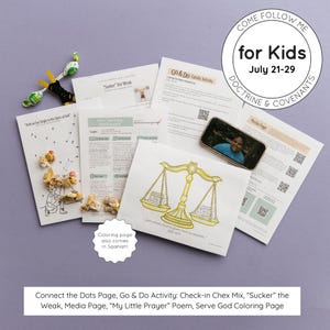 Come Follow Me Primary 2025 ELEMENTARY: Doctrine and Covenants Lesson 30 July 21-27 | LDS Primary Doctrine and Covenants 2025, D&C Primary