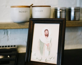 De levende Christus//kunstwerk, oude testament, christelijke kunstwerken