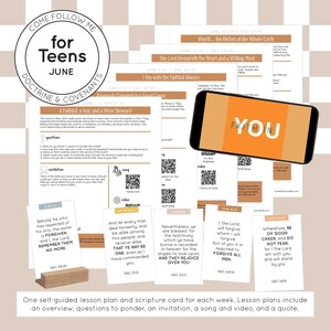 TEEN: Doctrine and Covenants | June Lessons | May 26-June29 // Come Follow Me 2025, LDS Youth Theme, D&C Study Guide, 2025 LDS Study