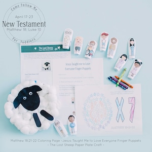 Come Follow Me Primary 2023 TODDLER: New Testament Lesson 17 Apr 17 - Apr 23 // LDS Primary 2023, New Testament, New Testament Primary