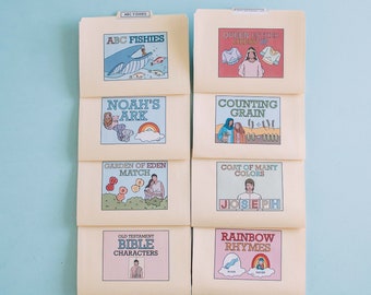Old Testament File Folder Games // Old Testament Study, Old Testament 2022, LDS Primary, Bible Study, Bible Activity, Bible Study for Kids