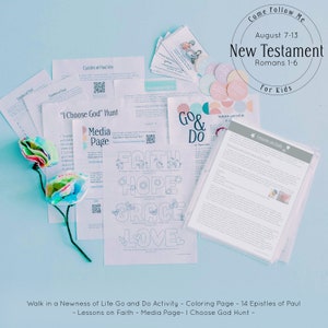 Come Follow Me Primary 2023 ELEMENTARY: New Testament Lesson 33 Aug 7-Aug 13 // LDS Primary 2023, New Testament 2023, New Testament Primary
