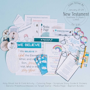 Come Follow Me Primary 2023 ELEMENTARY: New Testament Lesson 5 Jan 23-Jan 29 // LDS Primary 2023, New Testament 2023, New Testament Primary
