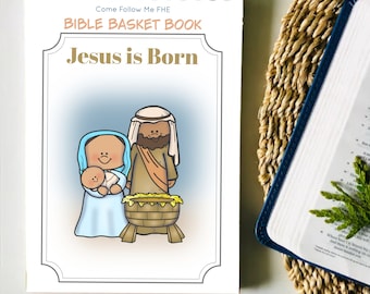 Jesus is Born // New Testament, Bible Story for Kids, Bible Study, 2023 Come Follow Me, Life of Christ, Christmas Story