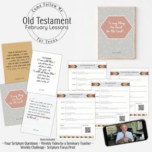 TEEN: Old Testament February Lessons (January 31 - February 27)