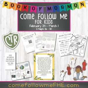 Book of Mormon - Lesson 9 (Feb 24-Mar 1)