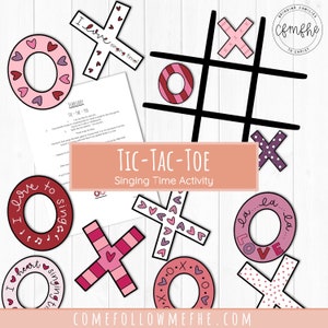 Tic-Tac-Toe Singing Time Activity